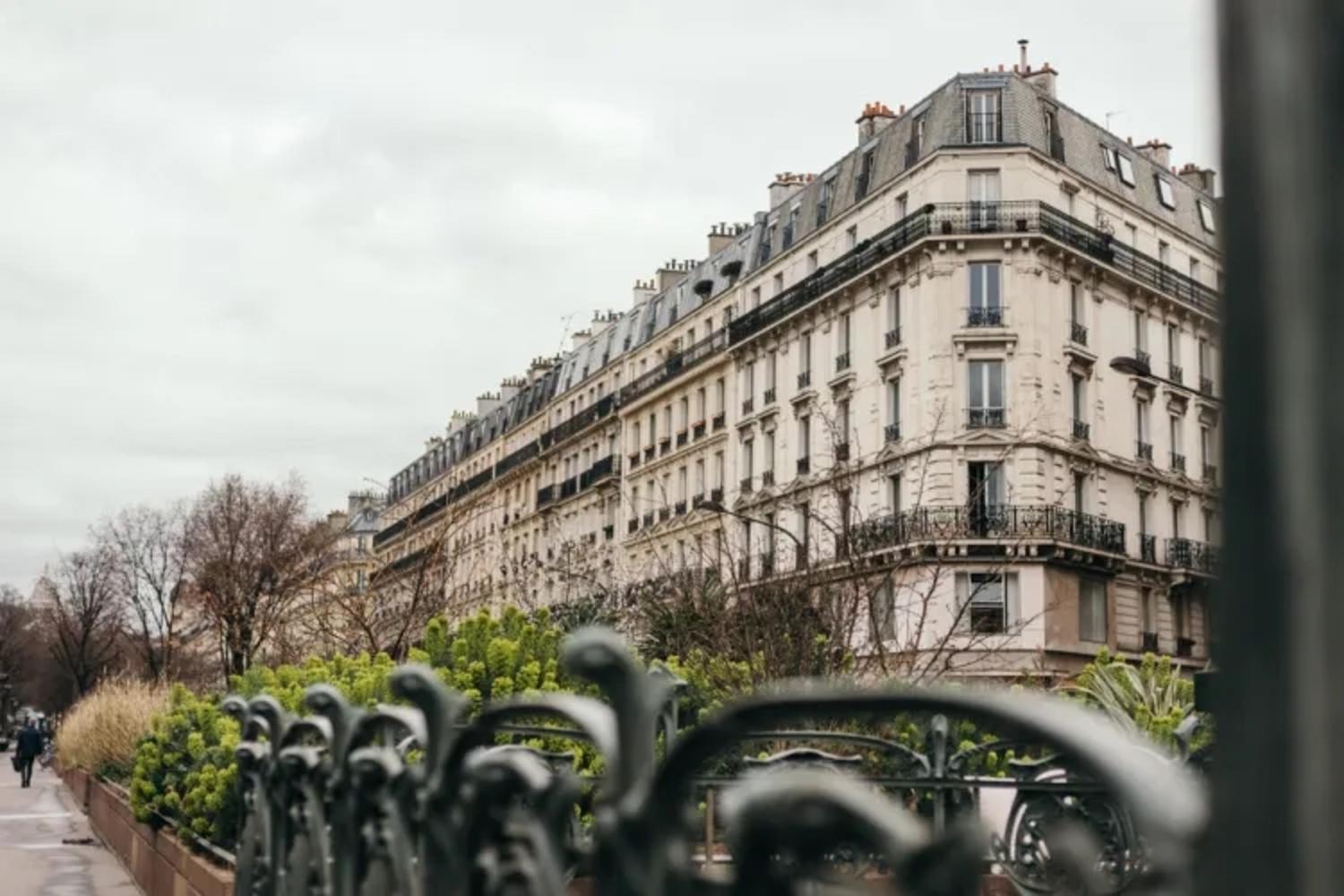 Champs Elysees Area Parijs